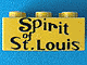P-No: 3002pb03  Name: Brick, Decorated 2 x 3 with 'Spirit of St. Louis' Right Side Pattern (Sticker)