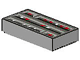 P-No: 3069bps1  Name: Tile, Decorated 1 x 2 with SW Computer Pattern