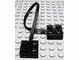 P-No: 5306b  Name: Electric, Wire with Brick 2 x 2 x 2/3 Pair 
