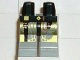 P-No: 970c65  Name: Hips and Light Gray Legs with Space UFO Silver Circuitry