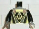 P-No: 973pb195c01  Name: Torso Space UFO Triangular Insignia Pattern / Black Arms / Dark Gray Hands
